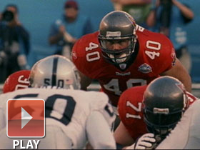 Super Bowl XXXVII against the Oakland Raiders.